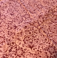 Springs Creative Products Fabric Butterfly Garden Floral Damask Pink CP30955