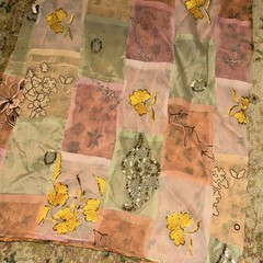 Lot Silk Satin Rayon Acetate Fabric remnants Various Sizes-make Doll Clothes Etc