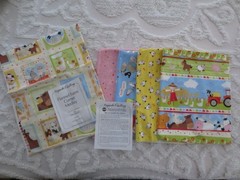 4 Keepsake Quilting FLANNEL FARM CORNER MEDLEY Fat Quarters/24″ x 44″ Panel 3013