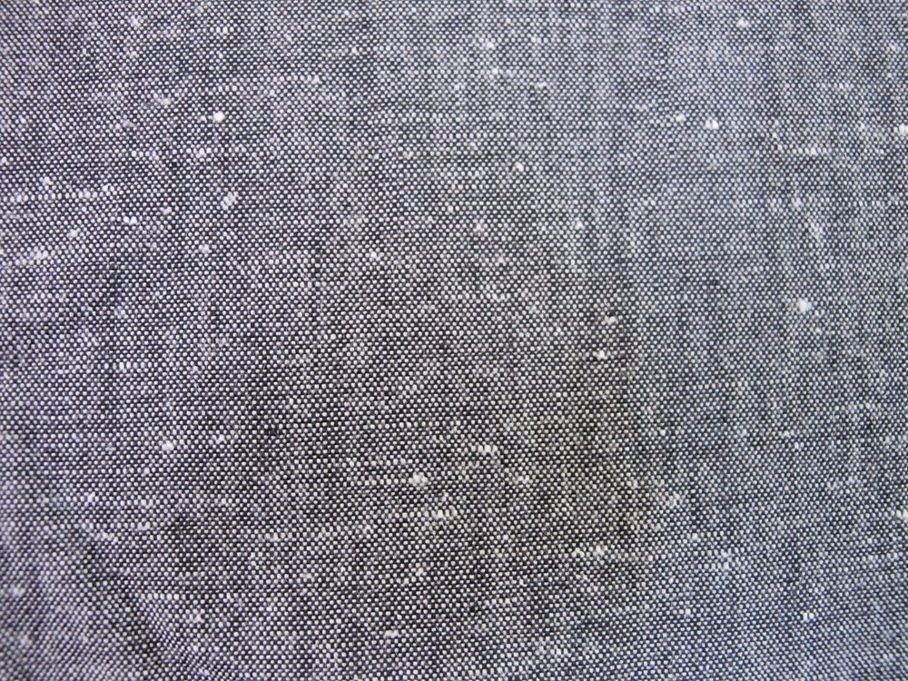 2 Plus Yards Gray Cotton Basket Weave Fabric