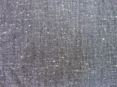 2 Plus Yards Gray Cotton Basket Weave Fabric