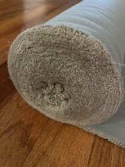 SEA-FOAM SAGE GREEN COTTON LINEN UPHOSTWRY FABRIC MEDIUM WEIGHT 14 Yards
