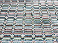 Stroheim Varen Geometric Jacquard Woven Upholstery Furniture Fabric- 6.5 Yards