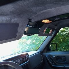 1/8″Thick Headliner Fabric Foam Backed Suede Match Car Roof Liner Sag Upholstery