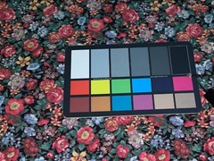 1/2 X 56″ YD Vintage Joan Kessler Concord Florals on Black Cotton Fabric BTHY