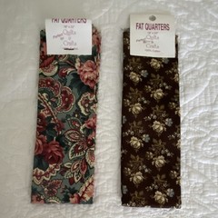 Lot of 8 Fat Quarters Cotton Multicolor Fabric for Quilts/Crafts: STORAGE ODOR!