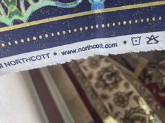 Luminosity Butterfly-cream Multi Metalic 24X44 Panel by Northcott Fabric CRAFT!