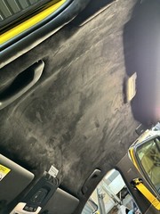 Black Headlining Foam Backed Suede Stretch Material for Auto Car Headliner