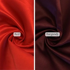 Duchess Satin Fabric by Yard – 60″ Wide Semi-Dull Heavy Peau de Soie