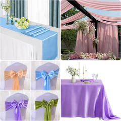 SZRUIZFZ Satin Fabric by the Yard Charmeuse Satin Fabric 60 Inch Wide for Weddin