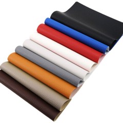 1/3/5 Yards Faux Leather Fabric Upholstery Pleather Marine Vinyl Fabric 54″ Wide