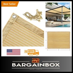 Easy-Install 6′ x 8′ Sun Shade Canopy with Grommets – Perfect for Outdoor Events
