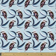 1/2 Metre JOCELYN PROUST Kookaburra Bird Sewing Cotton Fabric