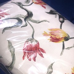 FULL BOLT IKEA Alandsdrot upholstry fabric Ivory Floral Print Discontinued