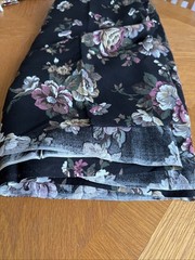 Vintage Fabric Lot Cotton Floral Dark Moody Victorian Cottagecore Calico 4.5 Lb+