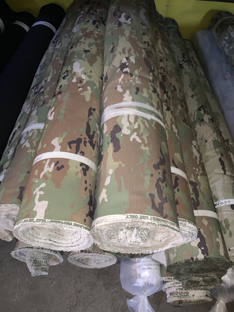 OCP Scorpion NYCO RIPSTOP FIRST QUALITY CAMOUFLAGE FABRIC MILITARY BDU 65″