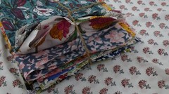 November SALE! 100 Cotton Random Fabric Scraps- Quilting/Craft Fabric Cut Pcs