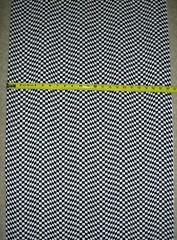 Car Flag Banner Checkered plaid Black C5402 Timeless durable Cotton fabric