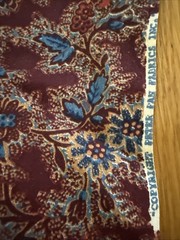 Vintage Fabric Lot Cotton Floral Dark Moody Victorian Cottagecore Calico 4.5 Lb+