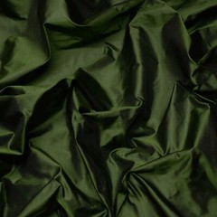 Cypress Green Tissue Taffeta, 100% Silk Fabric By The Yard, 44″ Wide (TS-7339)