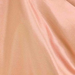 Sedona Designz Premium Bridal Wedding Satin Charmeuse Fabric 1 Yard, Peach