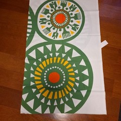 Marimekko Taikamylly Fabric Cotton 100% 148x149cm/58.26×58.66 NEW from Japan