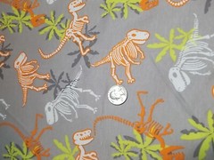 32″ One Way Stretch Knit Dinosaurs