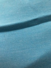 Blue Oxford Cloth Type Fabric By The Yard 44” Wide Aqua