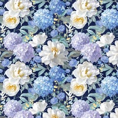Morning Blooms Cream Stripes 44″ Wide Wilmington Prints Quilt Fabric