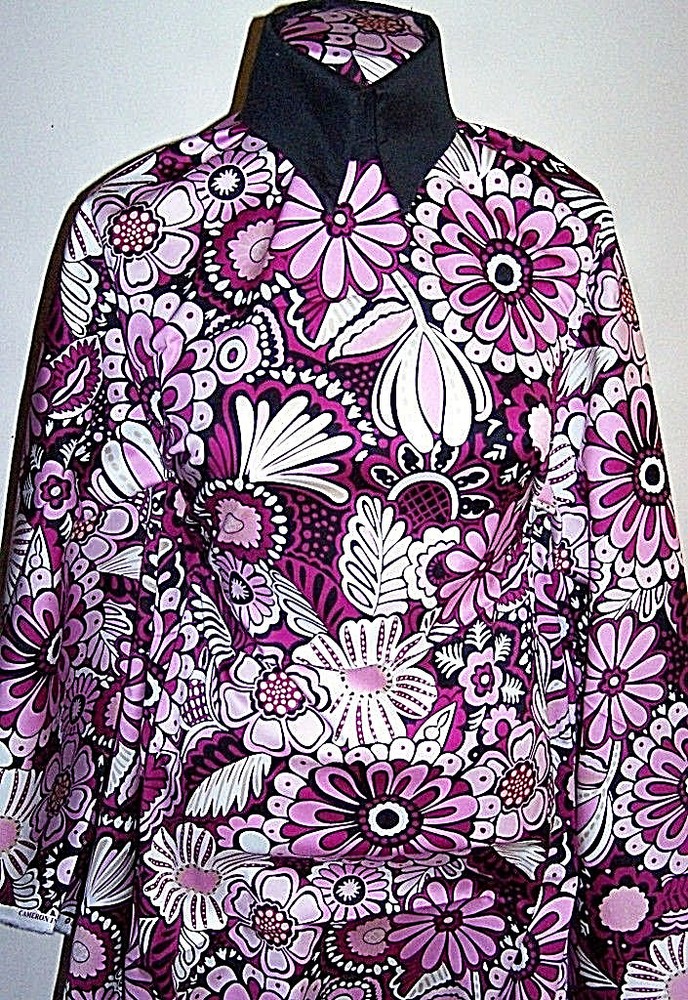 Fuchsia Pink and White Cotton Lycra Sateen Twill Fabric 1 Yard 11 Inches