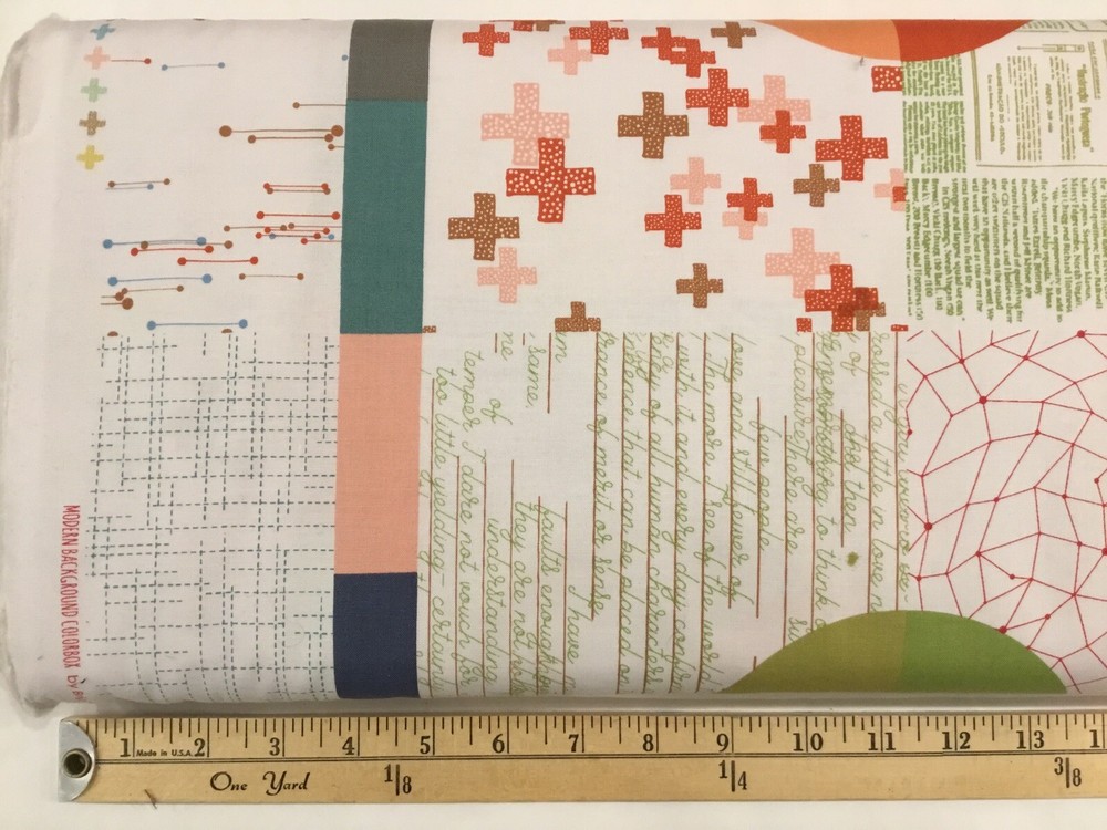 MODA Modern BG Colorbox Fabric # 1640-12 by Zen Chic