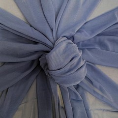 Dorothea SLATE BLUE Power Mesh Nylon Spandex Fabric by the Yard