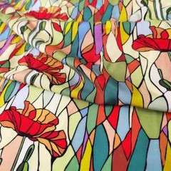 55” Wide By Yard Soft Dress Material Fabric Viscose Rayon Poplin