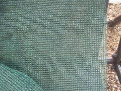 Green Mesh Fabric 4.5 ft. x 13 ft.Long, Perfect to Create a Small Privacy Area