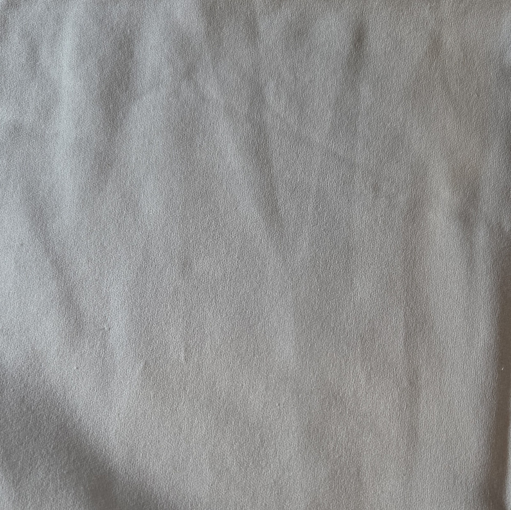 Vintage 44″x90″ White Solid Plain Fabric Material Textile Cloth for Sewing