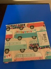 BRAND NEW CREATE IT 100% COTTON CAMPERS PRECUT SEWING AND CRAFT FABRIC 18″ X21″