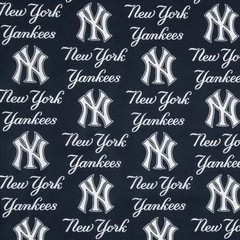 MLB Official Branded 100% Cotton (Fat Quarter, Half Yard, Yard)