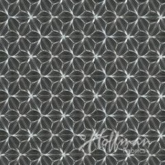 Sparkle And Fade By Hoffman Fabrics – Black/Silver #Q4416-4S
