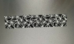 100% Cotton Black and White Prints Scrap Assortment Various Sizes