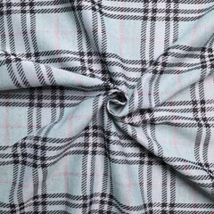 Stretch Double Knit Fabric(Mint / Pink / Black) – By the Yard/Apparel Fabric