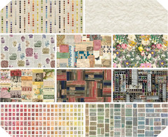 Eclectic Elements Palette: Multi Fat Eighth Bundle (10 Pieces) by Tim Holtz for