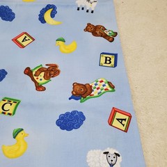 Timeless Treasures Baby Blue Bear Jenny Foltz Toni Kay Cotton Fabric 1.5 yards