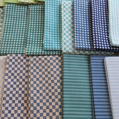 Stripes & Checks Theme Fat Quarters by Riley Blake Fabric $3.99 Ships Any Amount