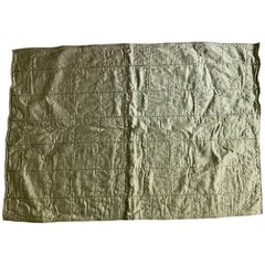 Bella Notte Sel box pattern Eucalyptus silk linen silky charmeuse 25×36″ sample