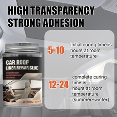 Car Headliner Adhesive,Headliner Repair Glue,Upholstery Glue for Cars,Car Roo…