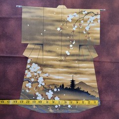 Kona Bay Fabrics KIMO-SA BU & MA LOT Cotton Quilting FABRIC Kimono Art Panel