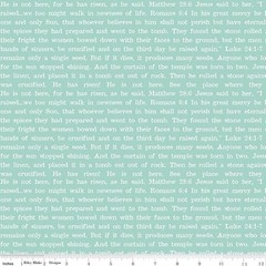 Bible Verse Text in Aqua | Egg Hunt | Riley Blake
