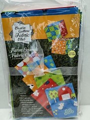 Creative Quilters Fabric Club Farm Friends Collection – 6 Fat Quarter