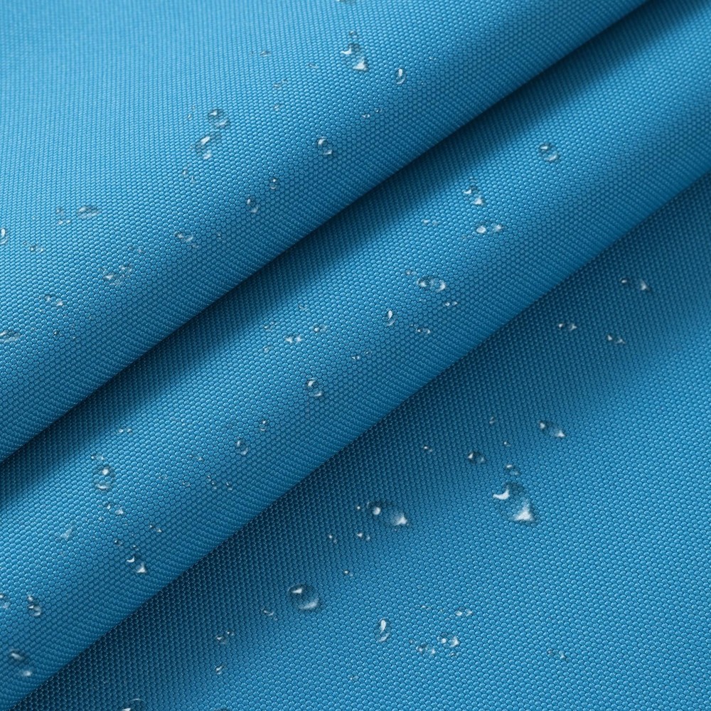1200D Thicken Waterproof Canvas Fabric by The Yard 58″ W 1 Yard, Sky Blue
