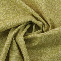 PREMIER PRINTS LITTLE TIGER OLIVE GOLDEN YELLOW ZEBRA FABRIC BY THE YARD 54″W